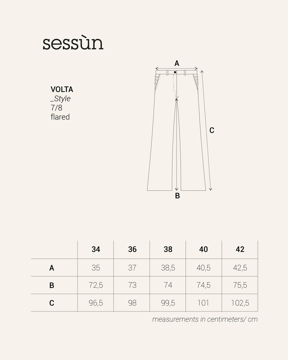 Women VOLTA Optical White | Pants
