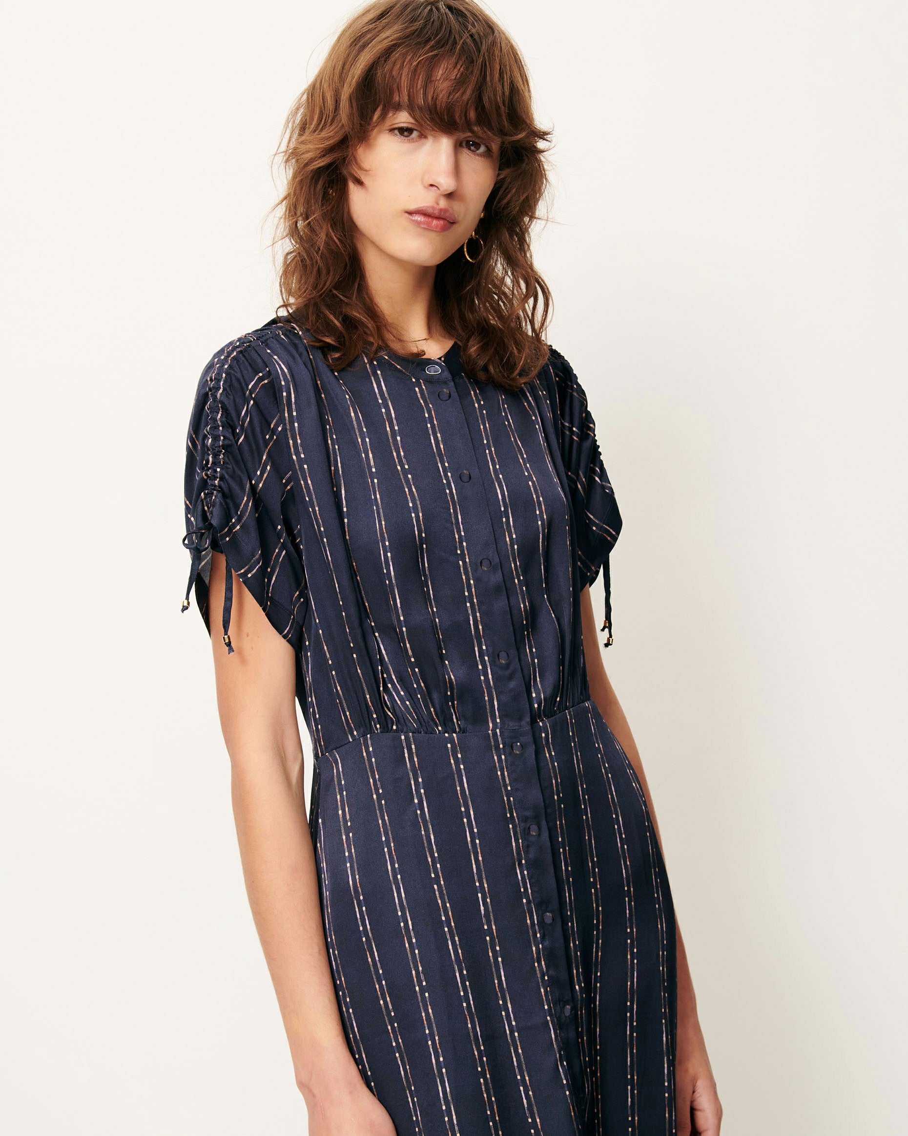 Women NOLONG Navy Plumikat | Dress