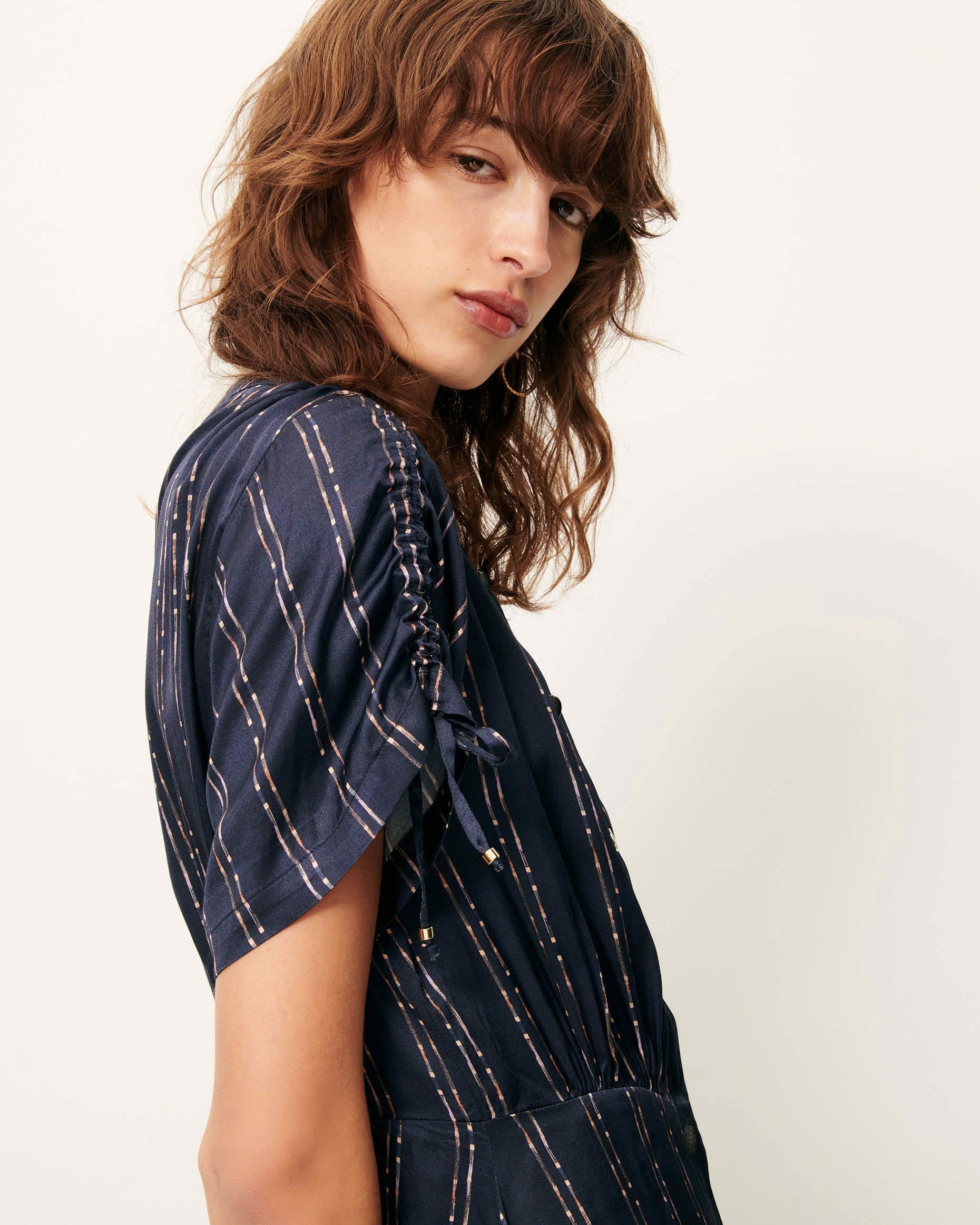 Women NOLONG Navy Plumikat | Dress
