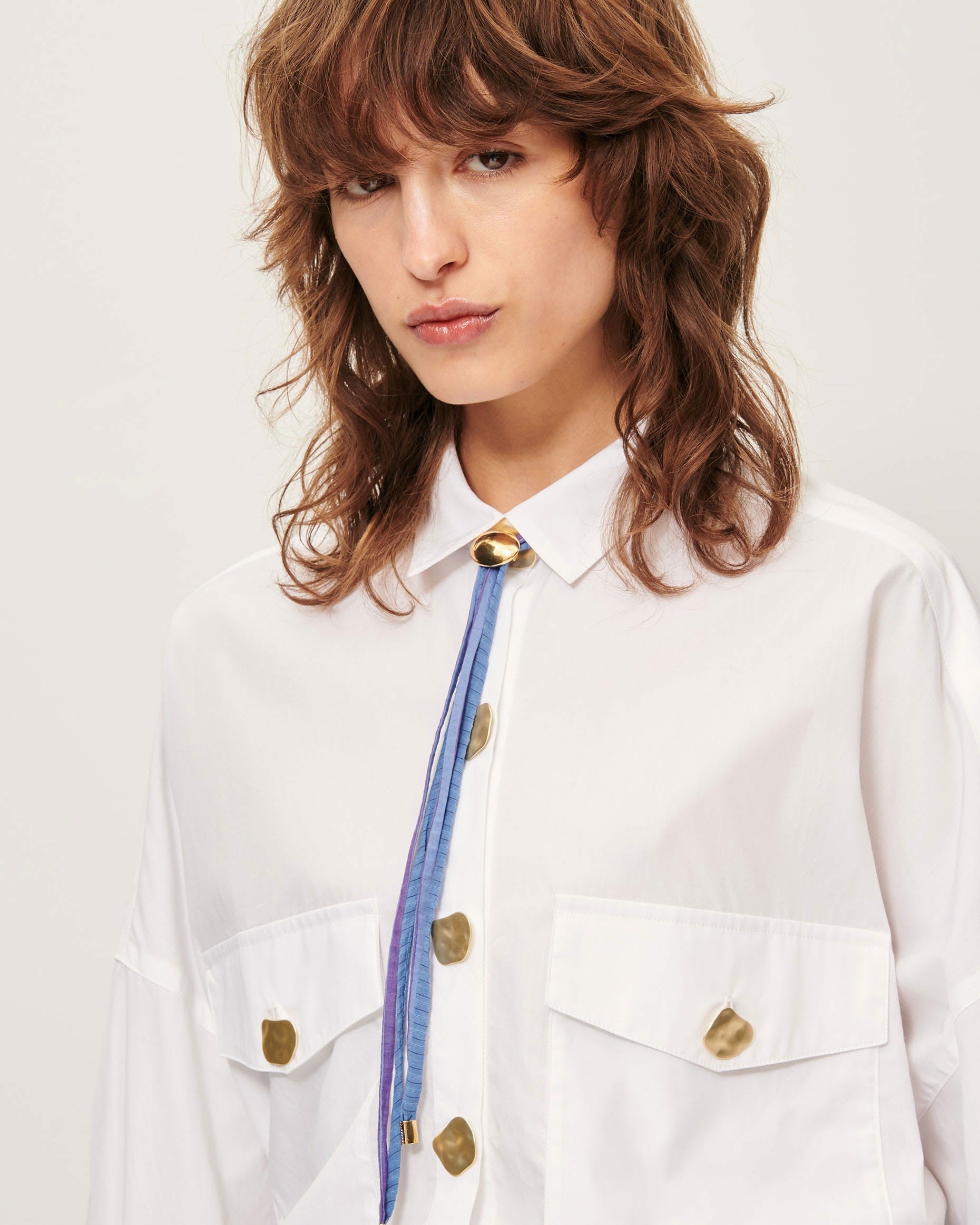 Women BALANCA Optical White | Shirt