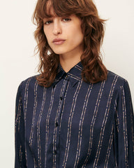 Women BRITJET Navy Plumikat | Shirt