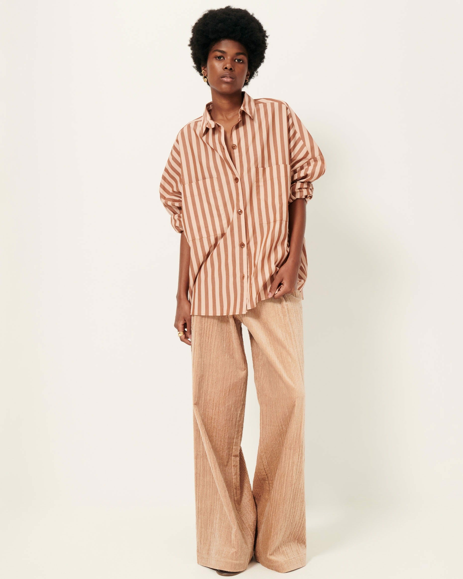 Women FONTANIA Toffee Blush | Shirt
