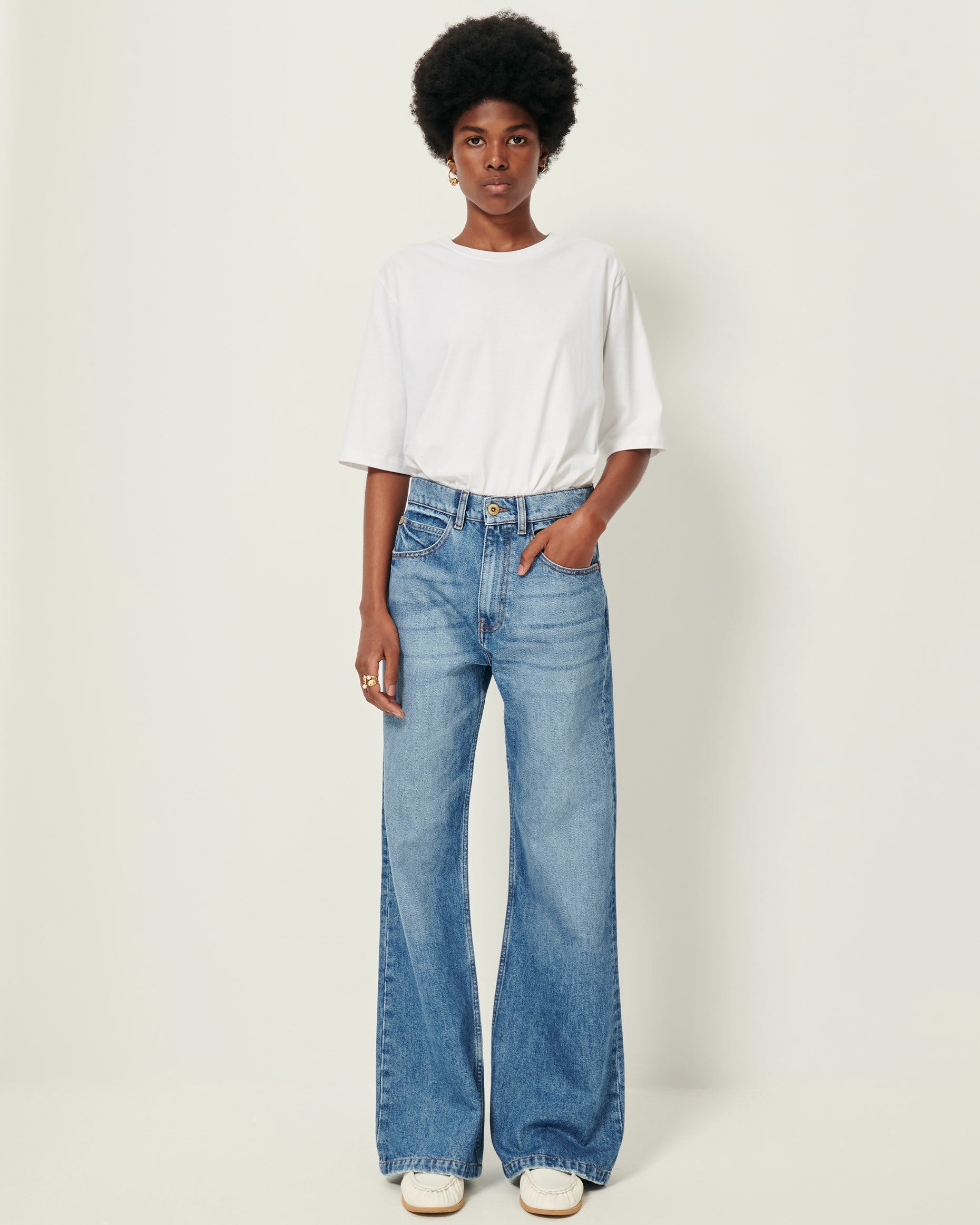 Women SAILNIM Stoneblue | Jeans