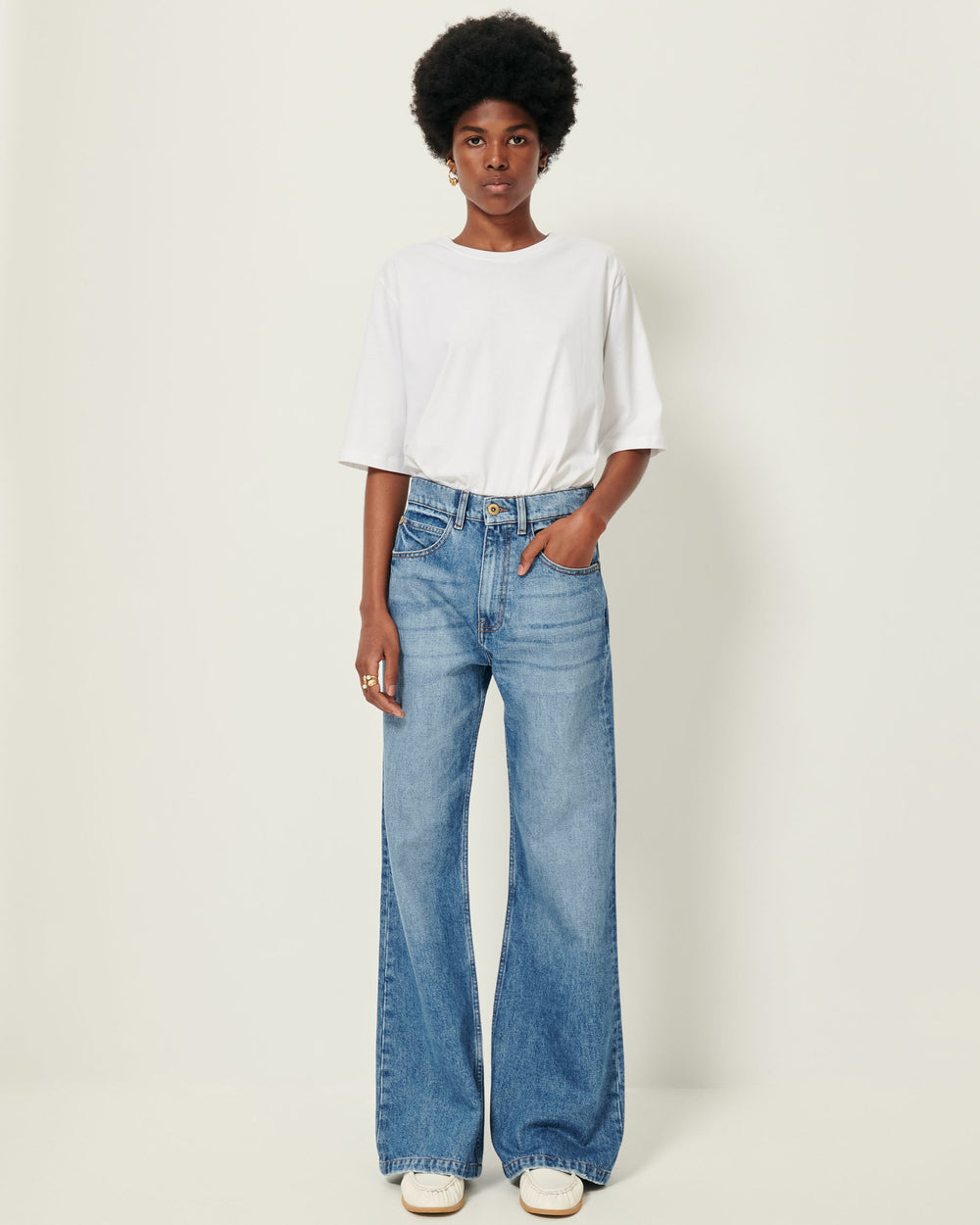 Women SAILNIM Stoneblue | Jeans