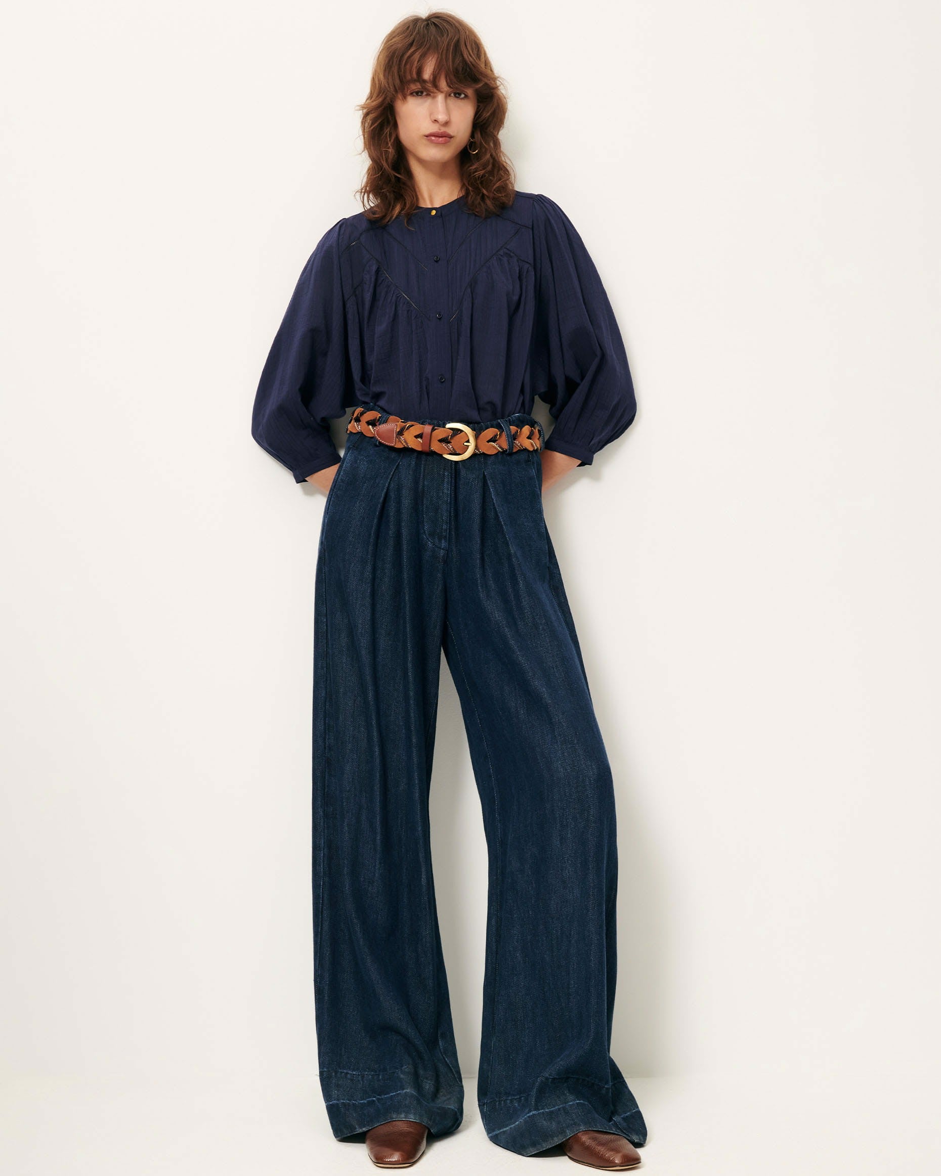 Women SAVI Indigo | Blouse