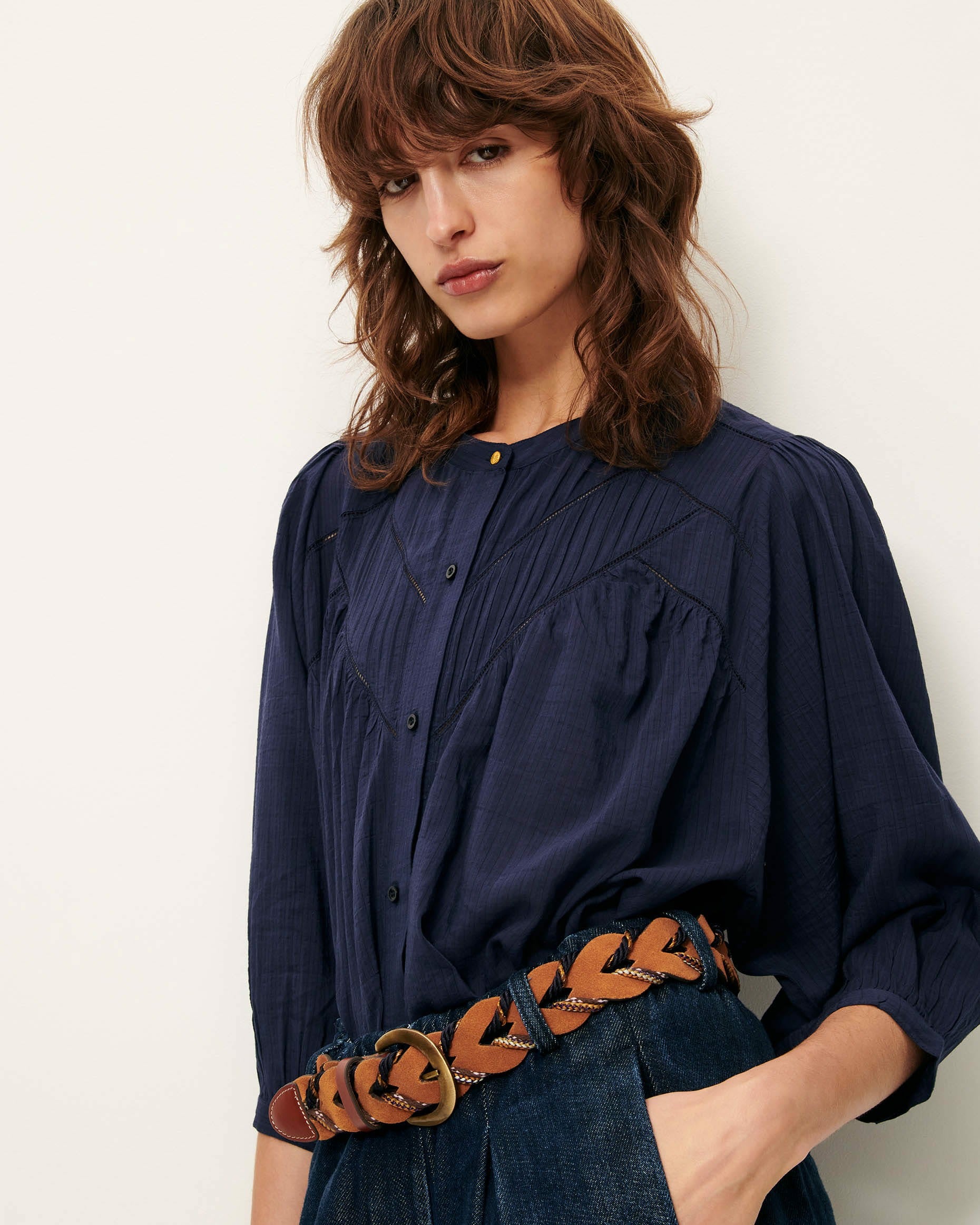 Women SAVI Indigo | Blouse