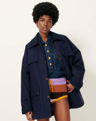 Women HUGUES Ink Blue | Jacket