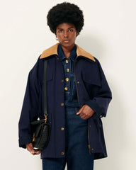 Women HUGUES Ink Blue | Jacket