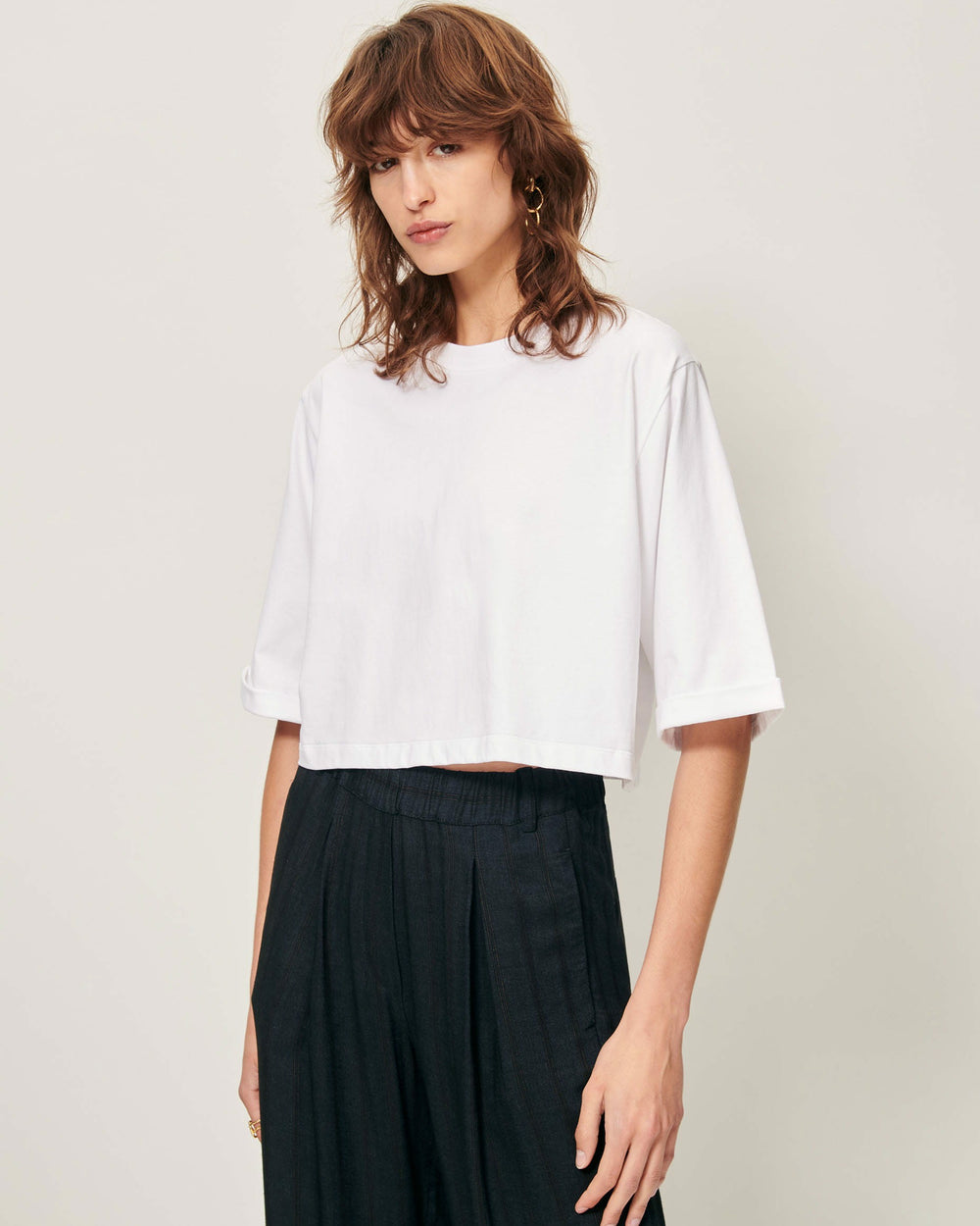 Women BABE Optical White | T-shirt