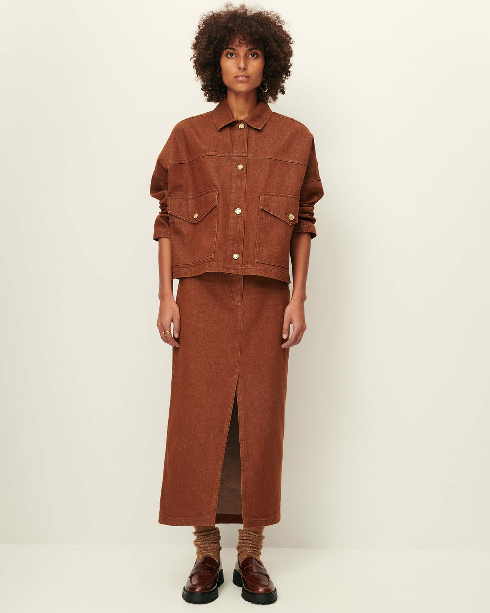 Women MIDWEST Toffee | Overshirt
