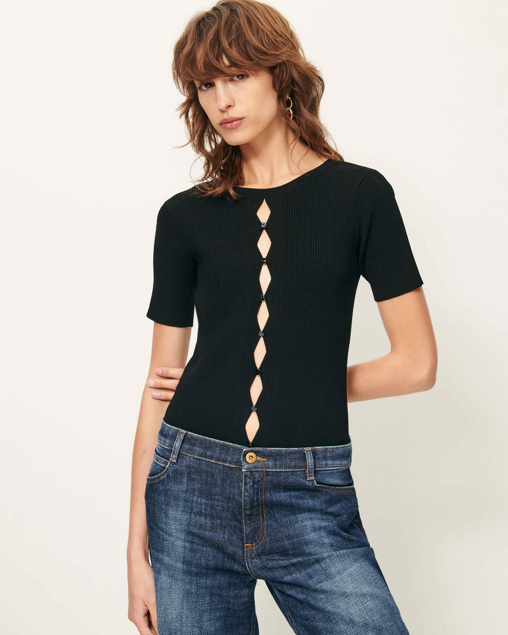 Women CASTELLI Black | Sweater