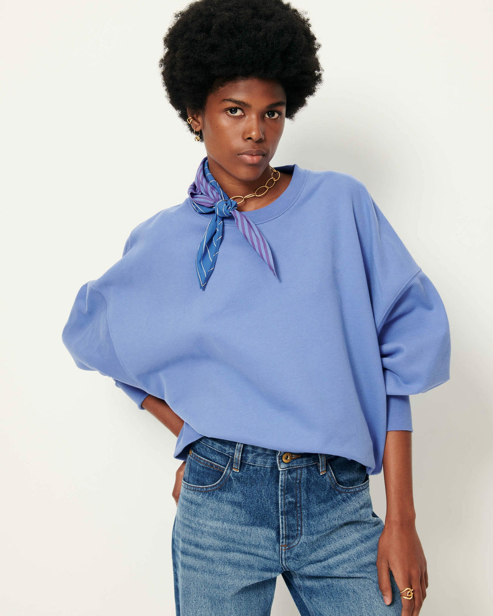 Women ISI Italian Blue | Sweatshirt