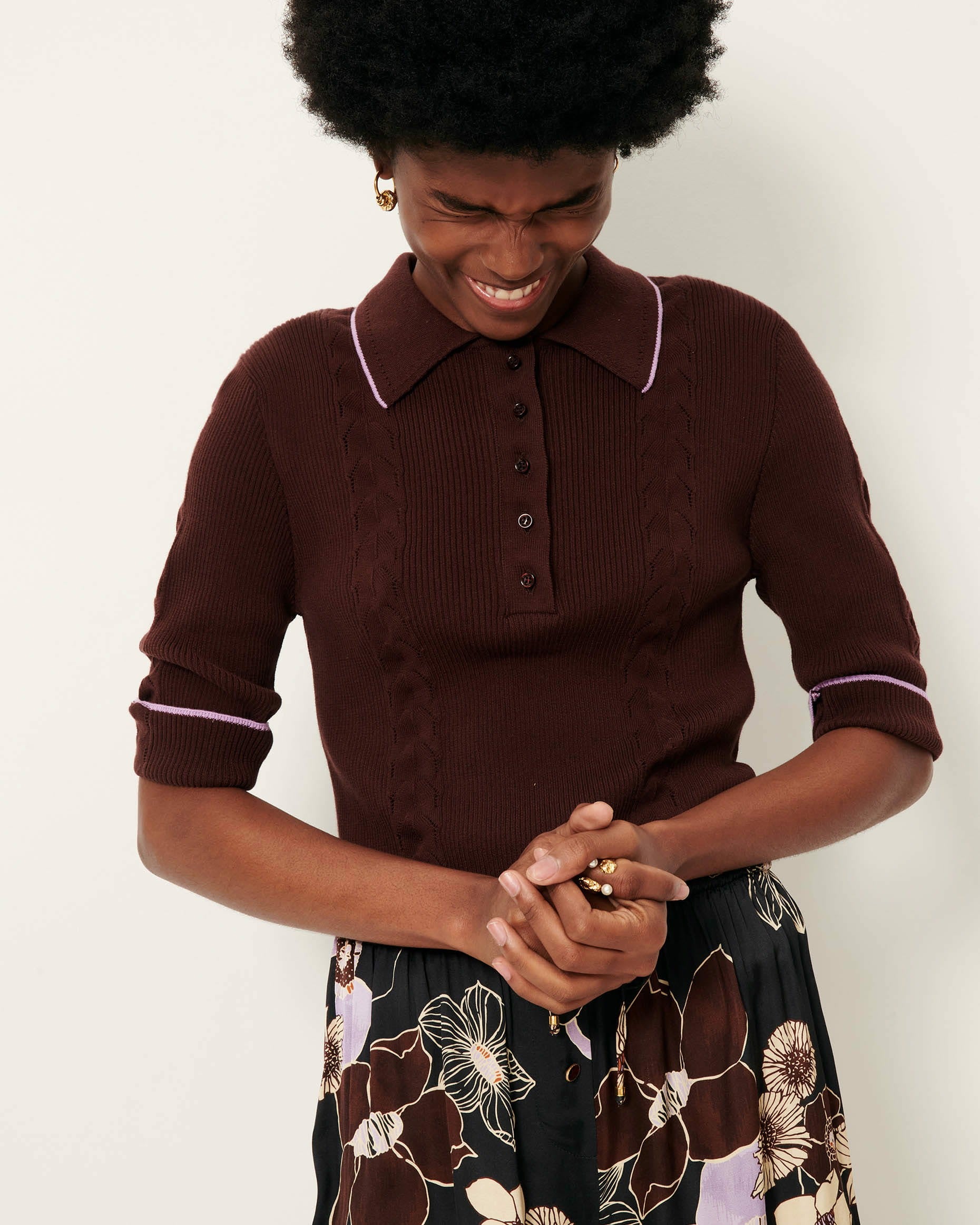 Women JODI Espresso | Polo shirt