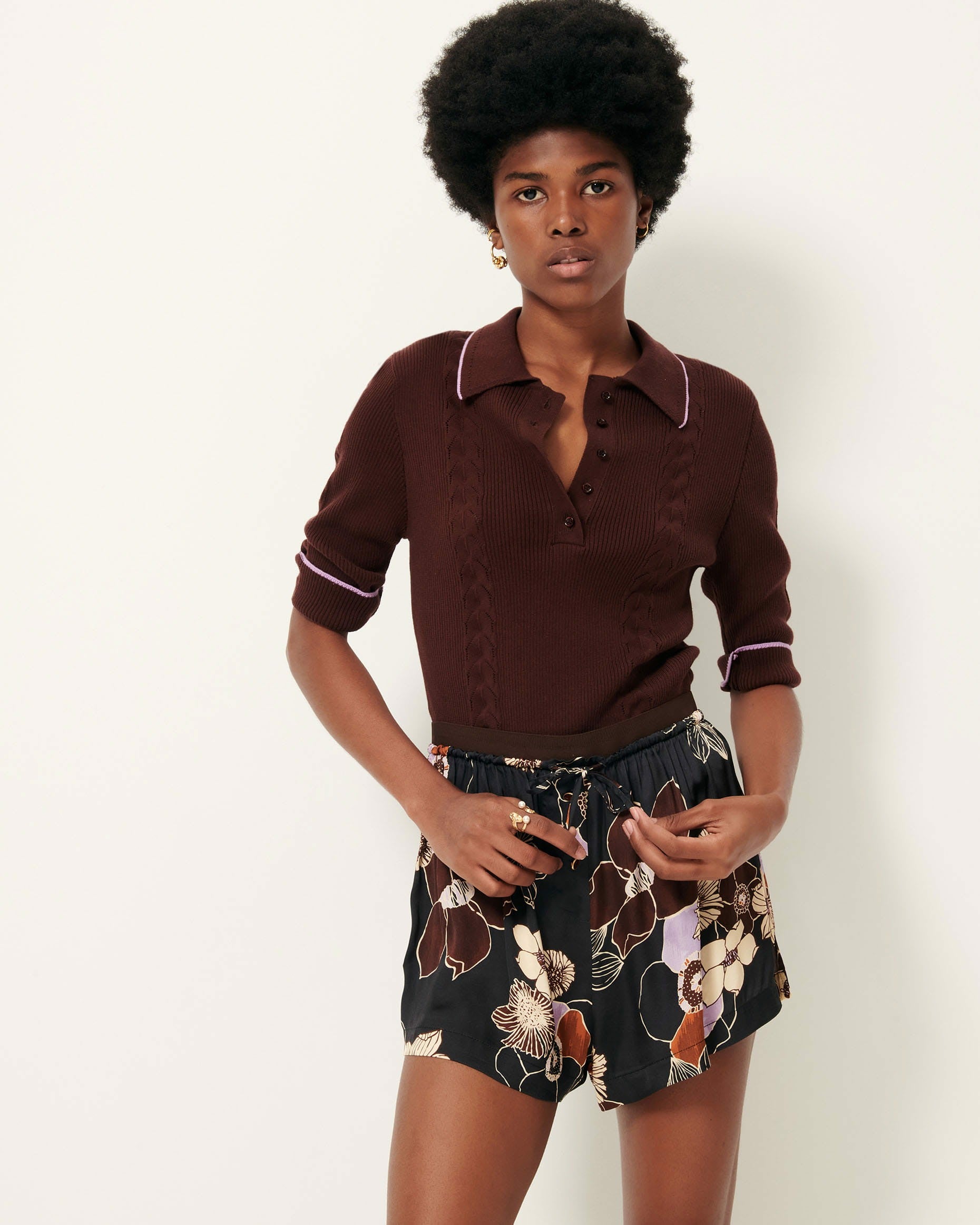 Women JODI Espresso | Polo shirt