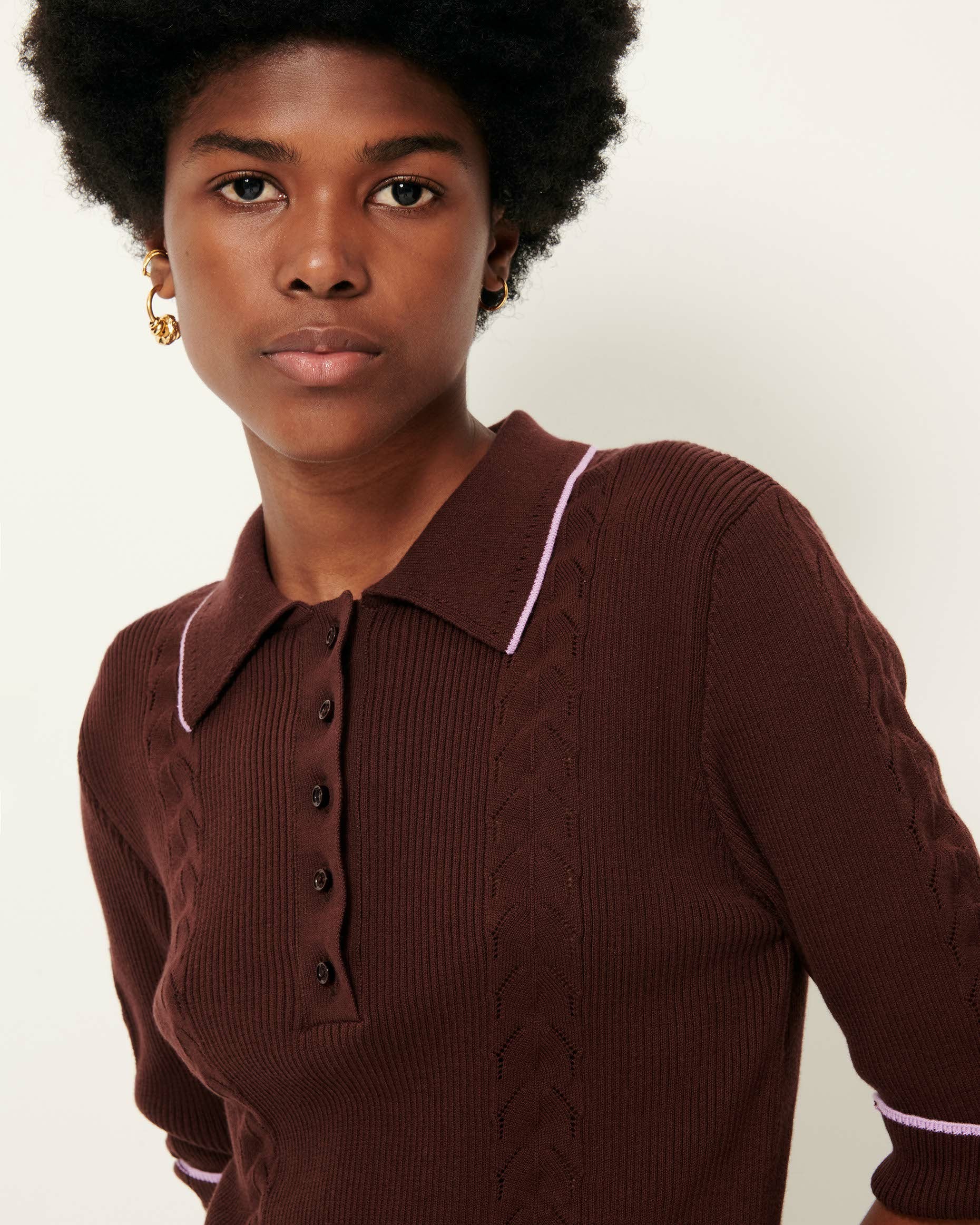 Women JODI Espresso | Polo shirt