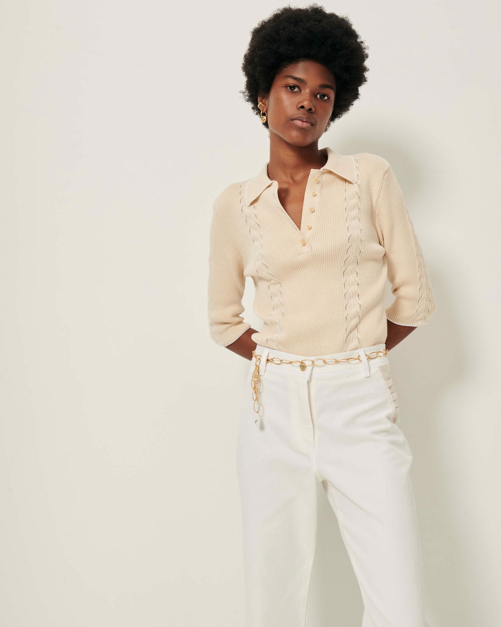 Women JODI Tapioca | Polo shirt