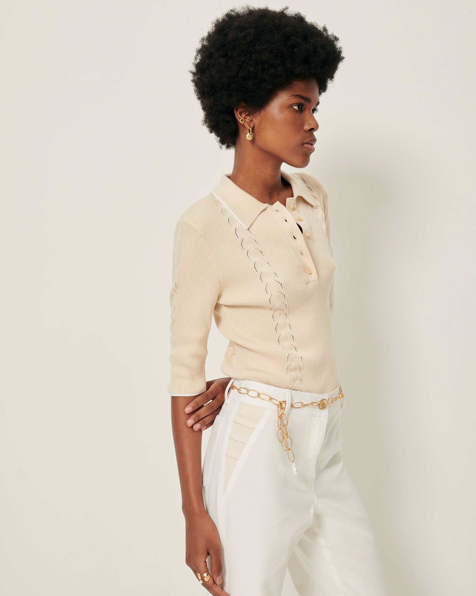 Women JODI Tapioca | Polo shirt