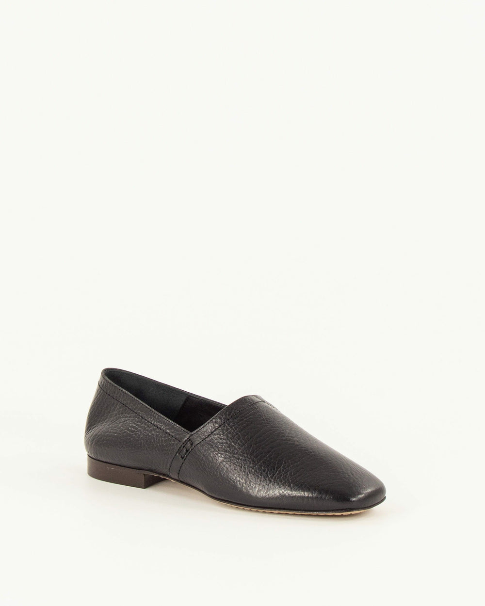 Women CEZA Black Leather | Slippers