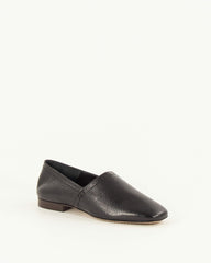 Women CEZA Black Leather | Slippers