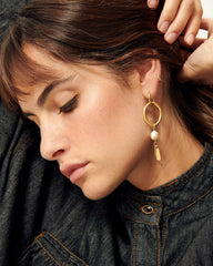 Women TOTI PEARL Doré | Earrings