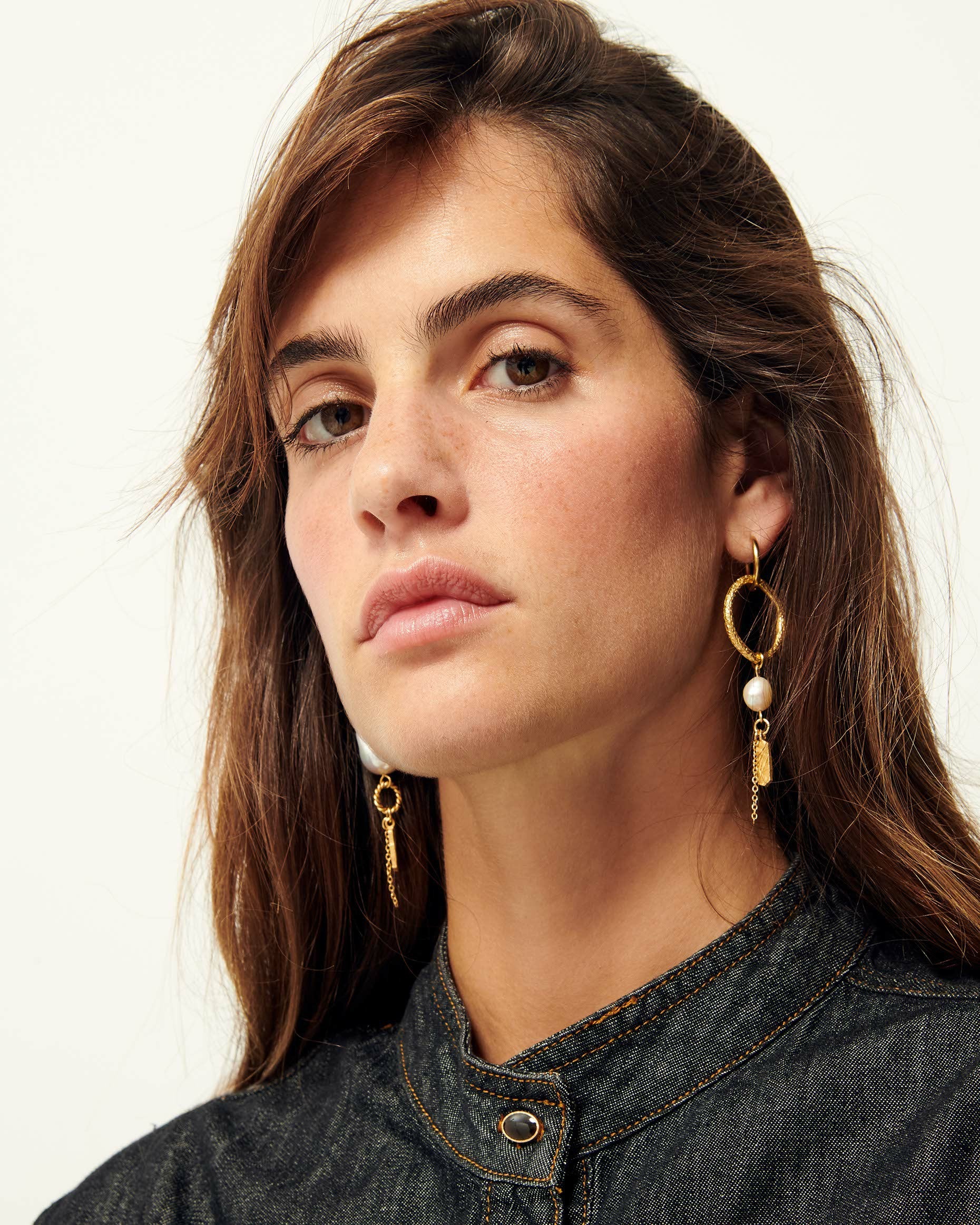 Women TOTI PEARL Doré | Earrings